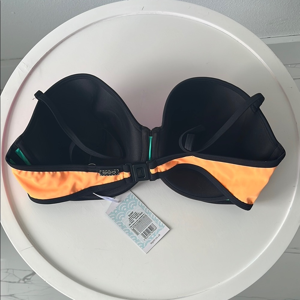 Cupshe Pink and Orange Bikini Top - Picture 2 of 4